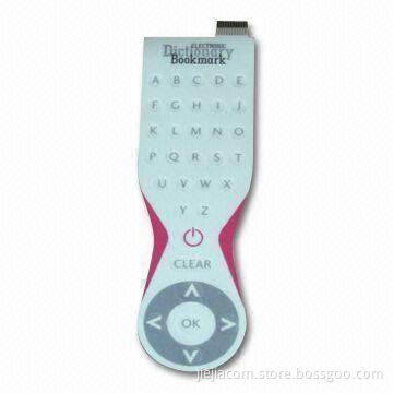 Digital Keypad FPC Line/Remote Control/Handle Membrane Switch with 25 to 100mA Contact Current